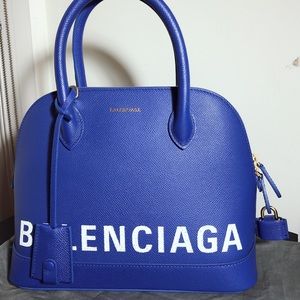 Balenciaga Ville Top Handle Leather Bag